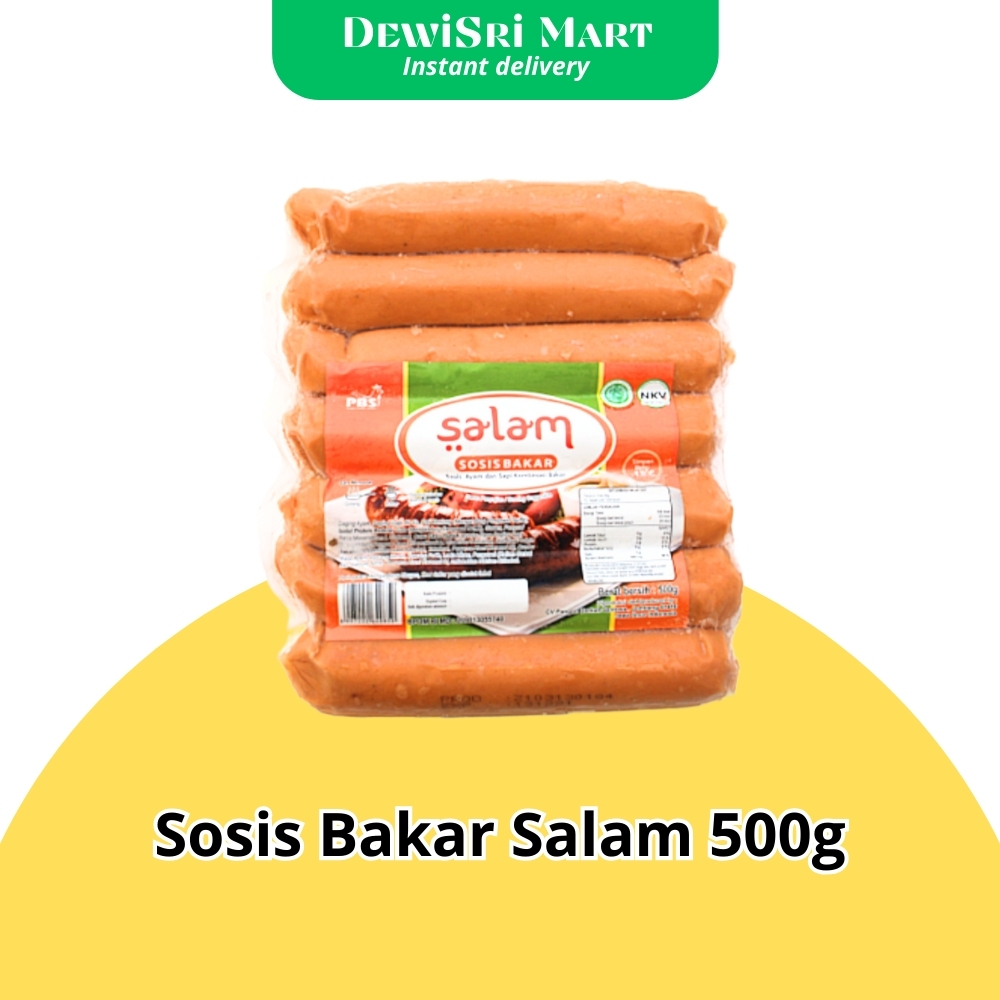 

Sosis Bakar Salam 500g - Dewi Sri Mart