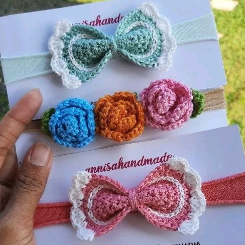 Bando bayi bunga | Bando bayi pita