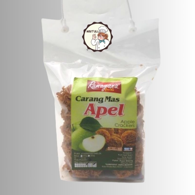 CAMILAN KUE KERING CARANG MAS APEL APPLE CRACKERS RAMAYANA ISI 10 BIJI SNACK ENAK MURAH OLEH-OLEH KH