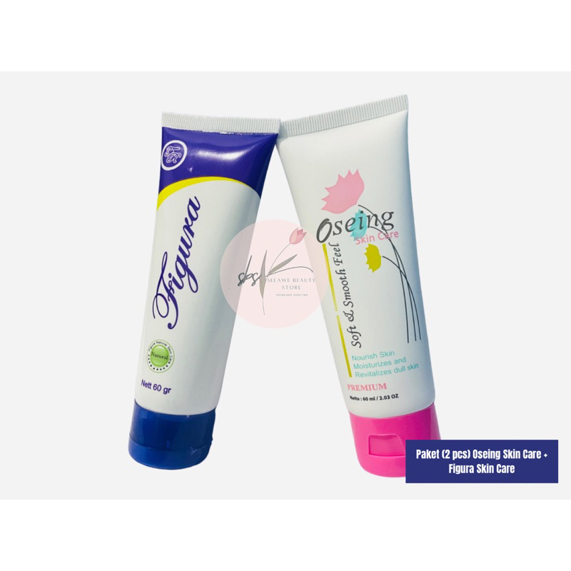 Paket (2 pcs) Oseing Skin Care Premium + Figura Skin Care Original BPOM NA