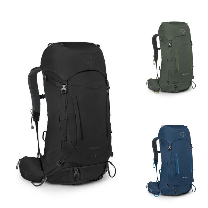 Tas Gunung / Carrier Osprey Kestrel 38 Include Rain Cover Original