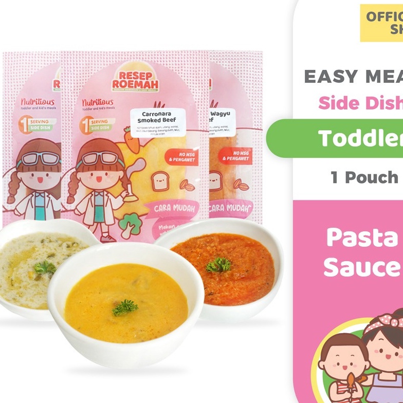 

FSASH SALE Resep Roemah Pasta Sauce Saus Pasta Untuk Anak Toddler No MSG
