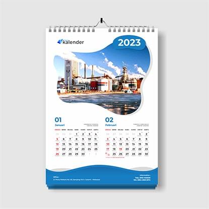 

Kalender 2025 Dinding Gantung Custom BAHAN TEBAL ART CAARTOON 260gr