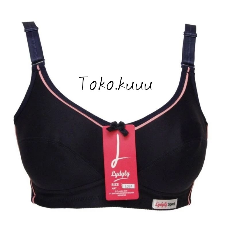 Bra Lydyly L024 (Lidily) / Bh Sport Lydyly Busa Tipis Tanpa Kawat