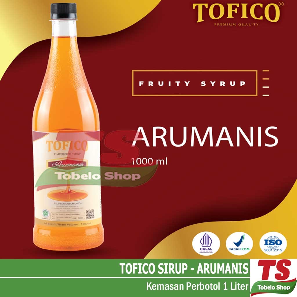 

TOFICO ARUMANIS MANGO SYRUP 1 LITER / TOFICO ARUMANIS MANGO SIRUP