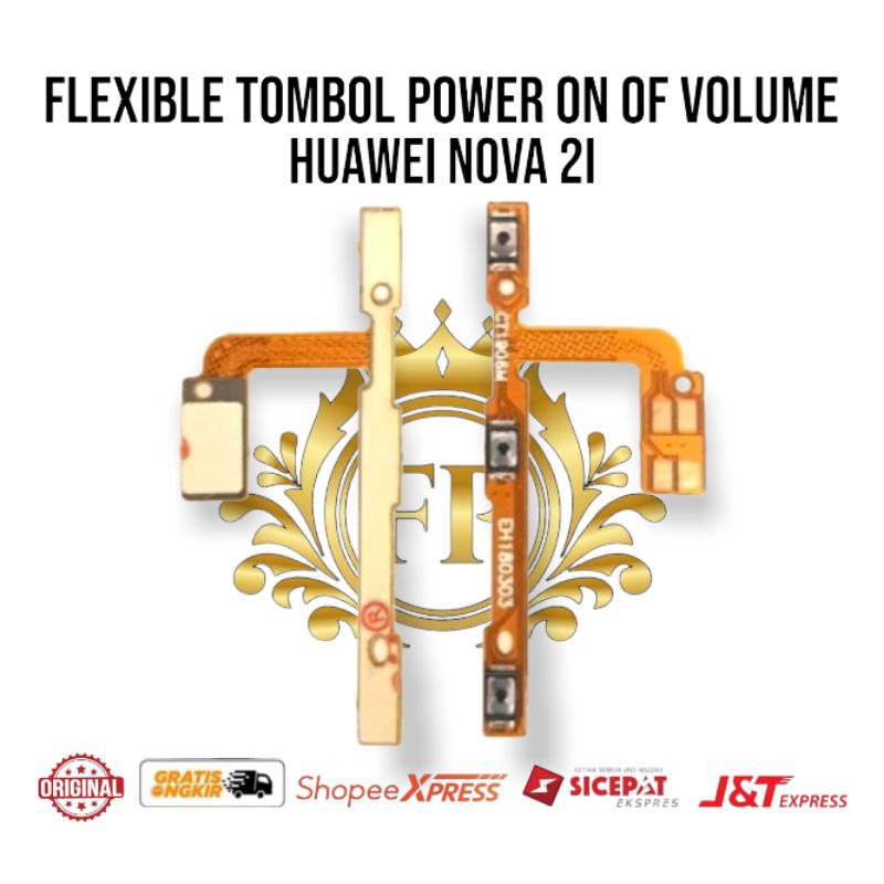 Flexible Flexibel On Off Volume Huawei Nova 2i | Huawei Mate 10 Lite - Fleksibel Fleksible Tombol Po
