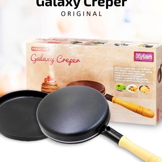 rc Wajan Kwalik Galaxy Creper Teflon Martabak Kue Pie