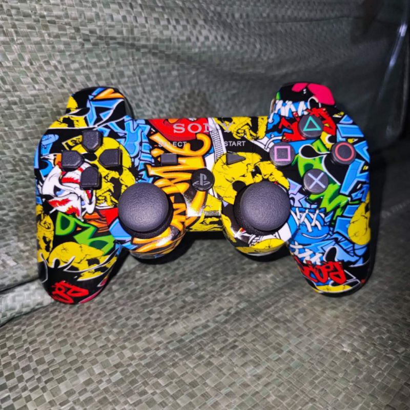 stik ps3 motif stik ps3 op corak