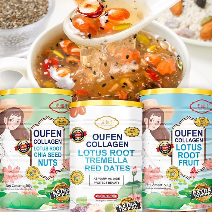 

Ready Stok ou fen lotus root powder bubur akar teratai sarapan diet sehat 5g