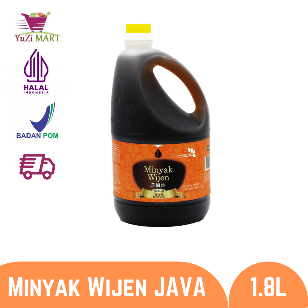 

MINYAK WIJEN JAVA SUPER FOOD 1.8 LT / SESAME OIL JAVASUPERFOOD