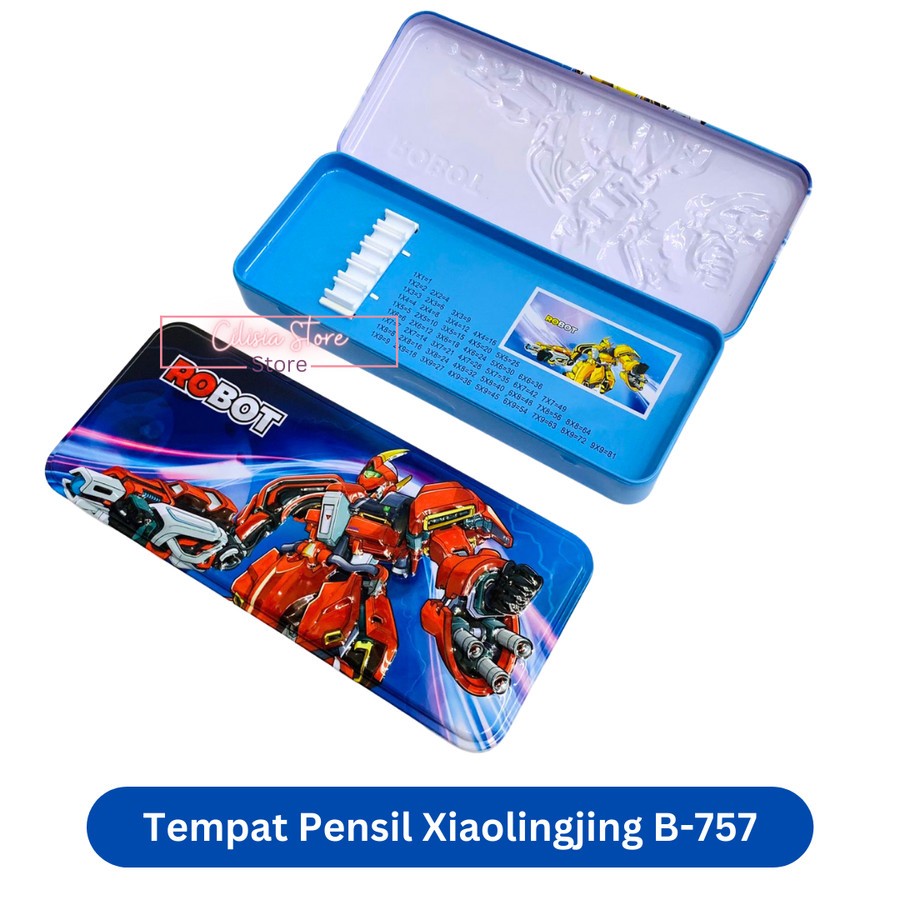 

Pencil Case Kotak Tempat Pensil Anak Xiaolingjing B-761 Iron Man