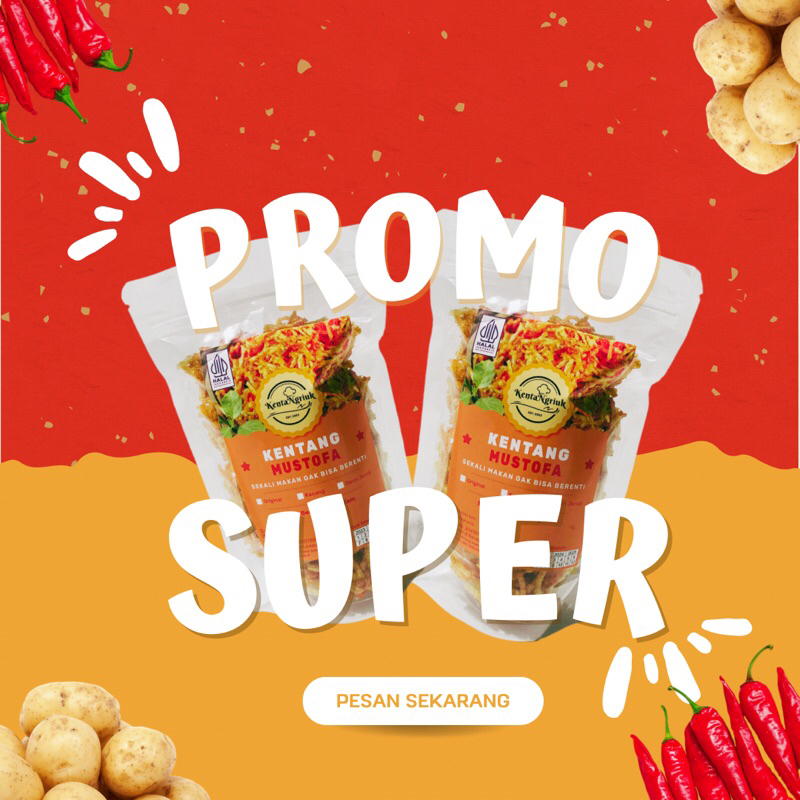 

Kentang Mustofa kentaNgriuk kemasan 500 gram