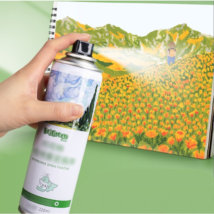 

Fixative Spray for Watercolor / Gouache / Finishing / Varnish 220ml