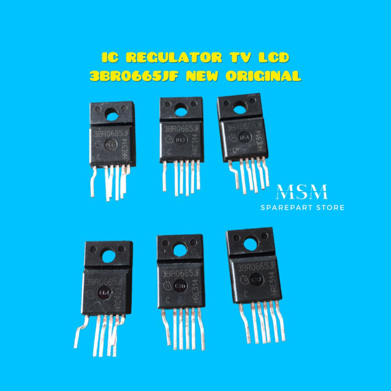 IC REGULATOR TV LCD 3BR0665JF NEW ORIGINAL