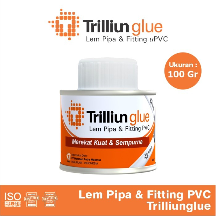 TRILLIUN LEM PIPA 100 GRAM / LEM TRILLIUN GLUE 100 GRAM / LEM PARALON TRILLIUN