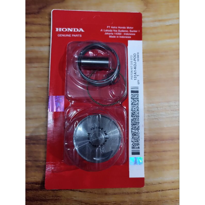 PISTON KIT PISTON RING SET GENIO BEAT 2020 KOJ