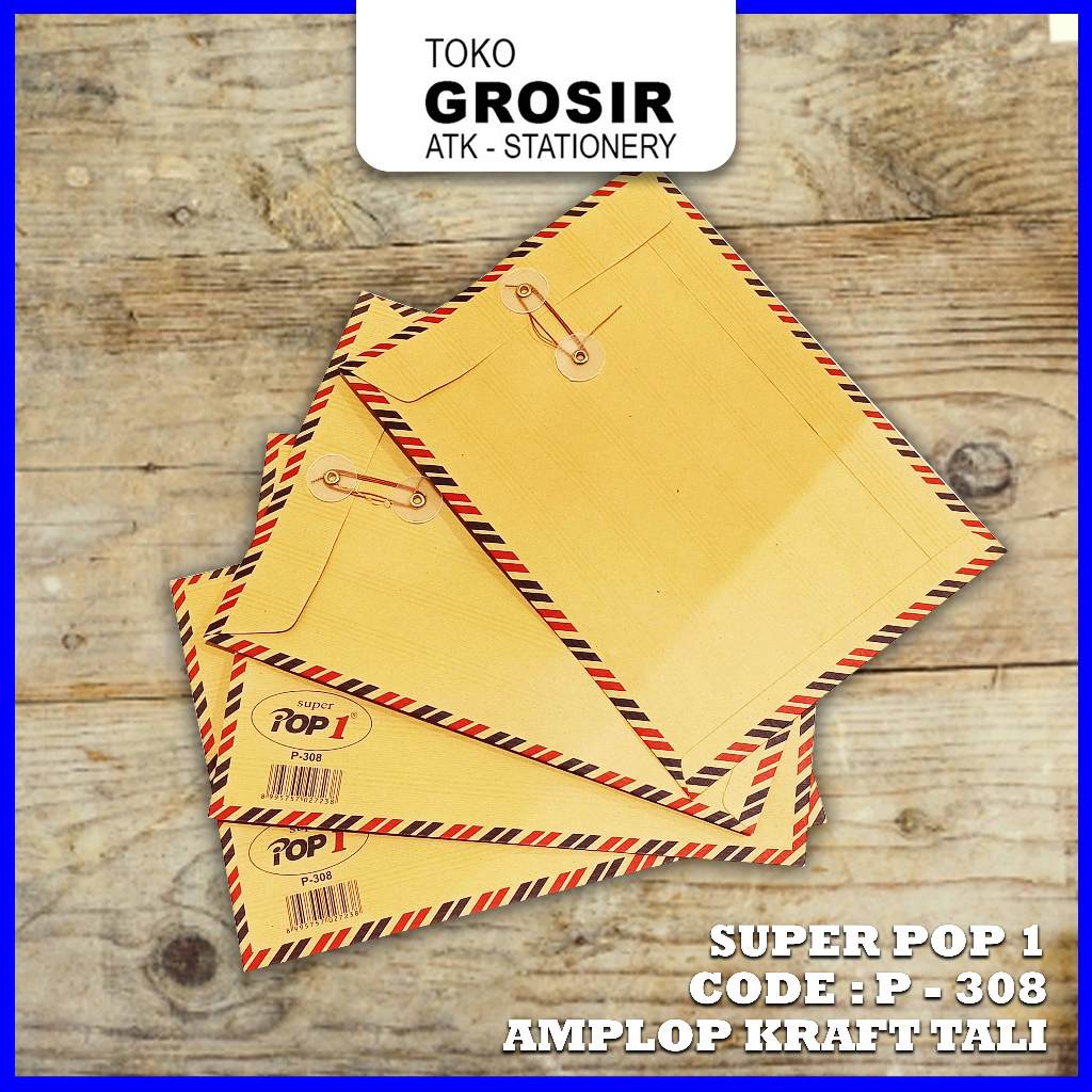 

Amplop Kraft Tali Super Pop 1 - 308
