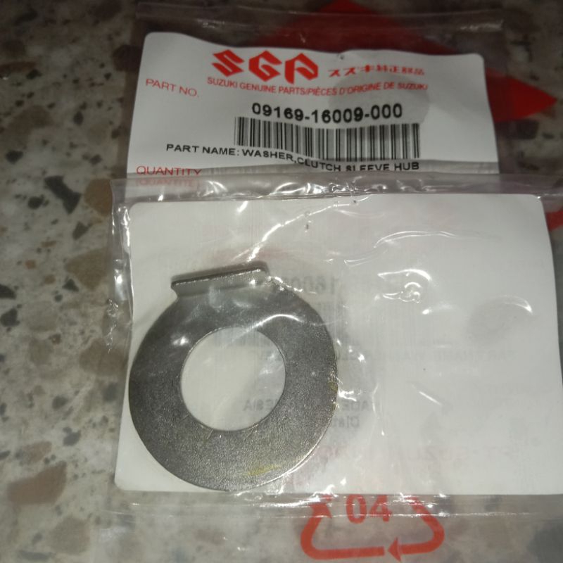 Ring pengunci mur rumah kopling//washer clutch sleeve hub suzuki Satria Fu karbu dan injeksi GSX R S