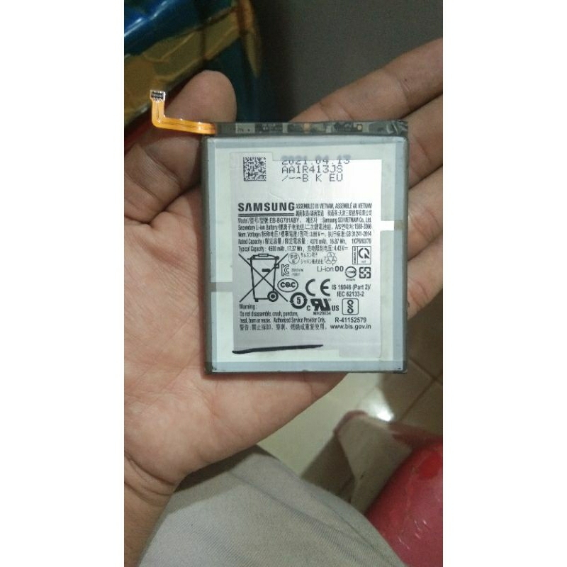 Baterai samsung a52 copotan normal