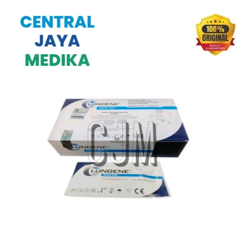 Antigen Lungene Rapid Test Kit isi 25pcs