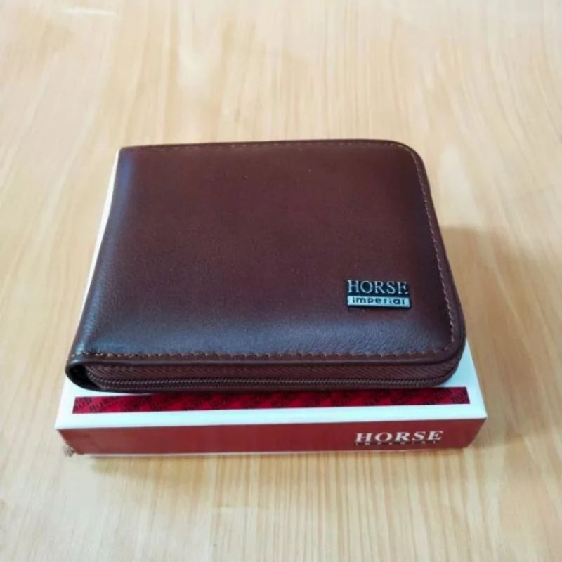 DOMPET KULIT ASLI IMPERIAL HORSE DOMPET SLETING PRIA WANITA ORIGINAL
