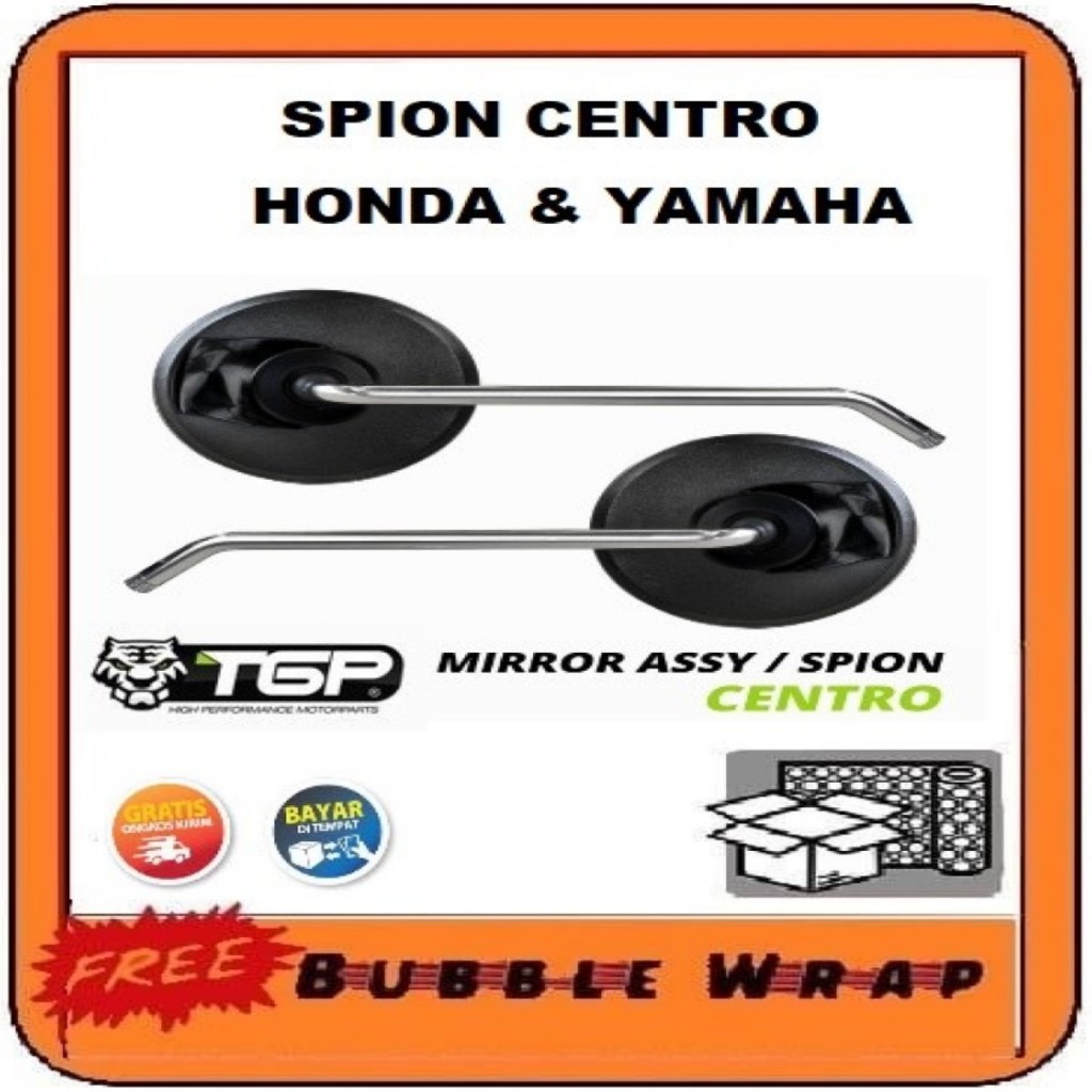 SPION TGP CENTRO SPION MOTOR BULAT KACA CEMBUNG CLASSIC FAZZIO SCOOPY FINO VESPA GENIO W175 XSR BEAT