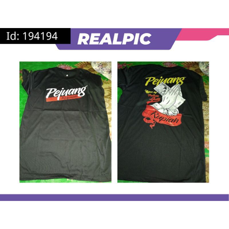 TPT kaos pejuang rupiah