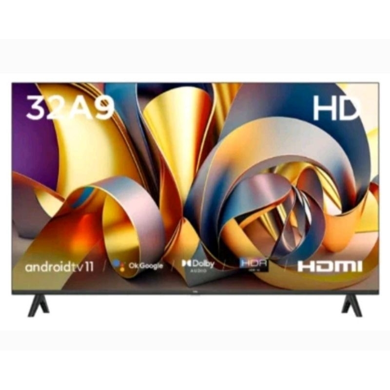 LED TV TCL Android 11 Smart LED TV 32 Inch - 32A9