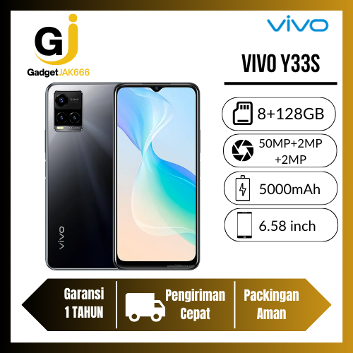VIVO Y33S RAM 8/256GB BERGARANSI 1THN