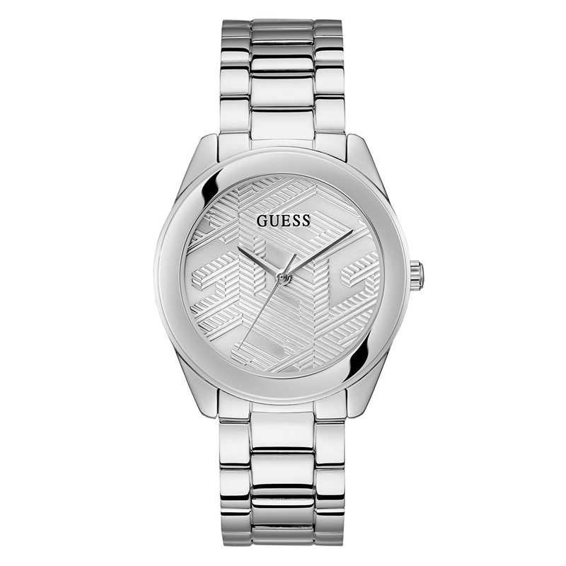 GUESS Ladies Watch CUBED Silver - GW0606L1