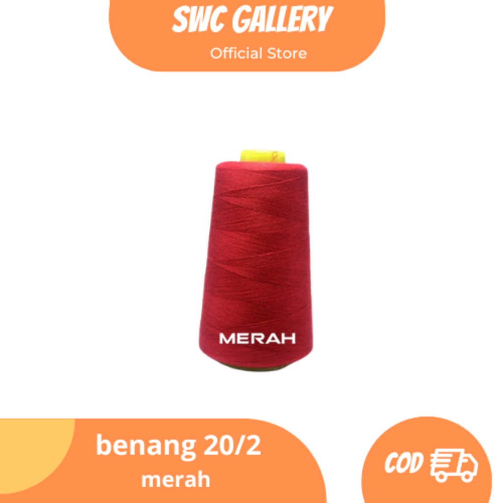 Benang Jahit Besar 20/2 2200 Yard Besar Warna Warni Yamalon Set Astra Katun Untuk Jeans Tas Jaket Ku