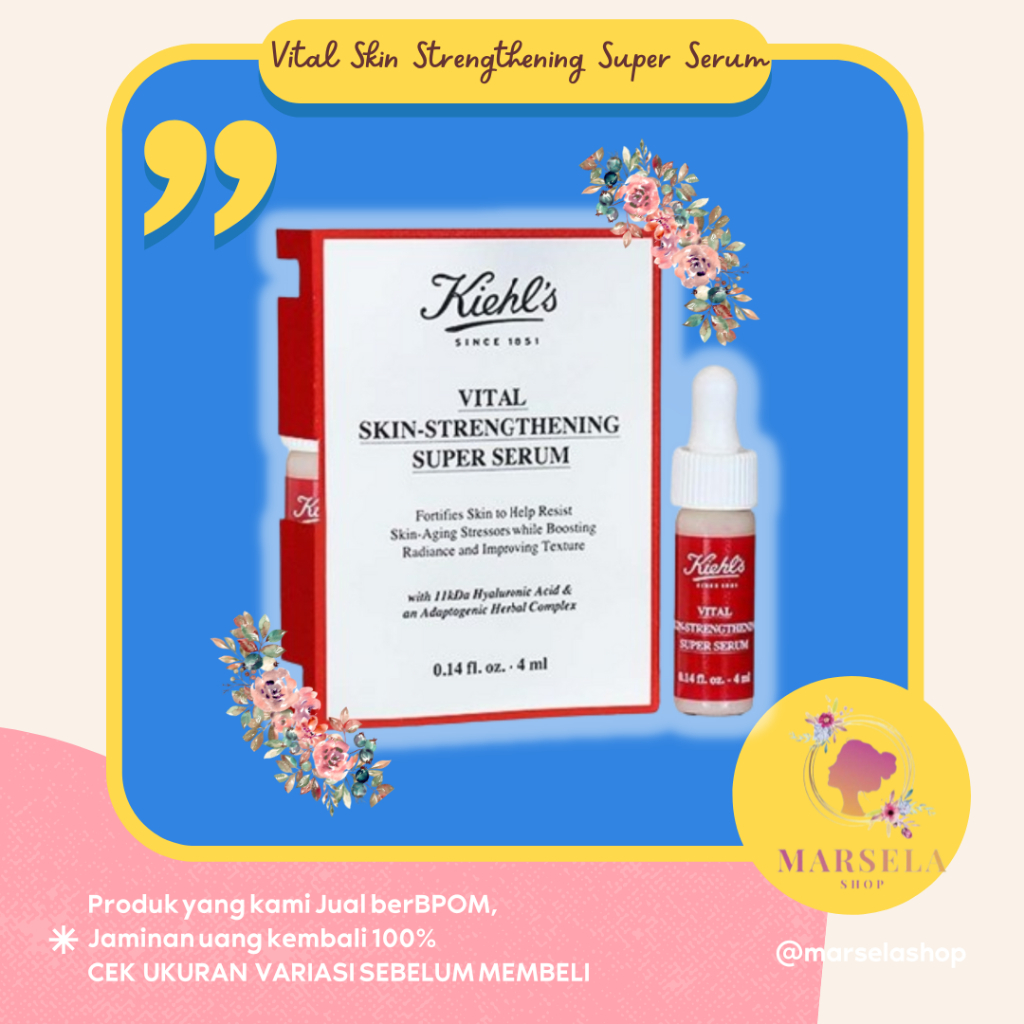 PROMO kiehls Vital Skin Strengthening Super Serum.