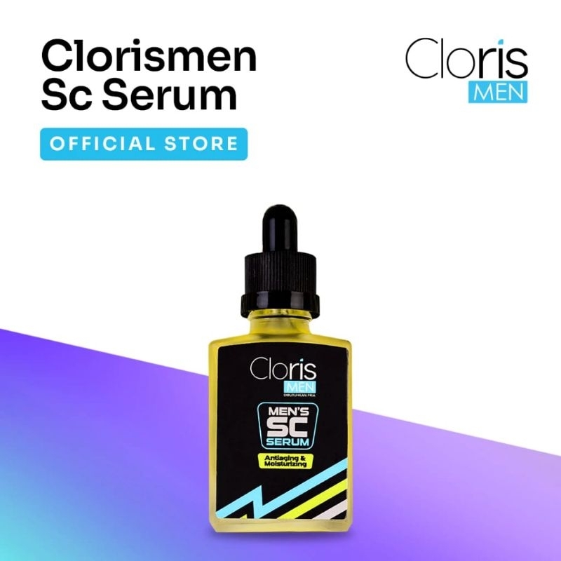 Clorismen SC Serum 30ml - Serum Wajah Pria Memudarkan Bekas Jerawat Bopeng