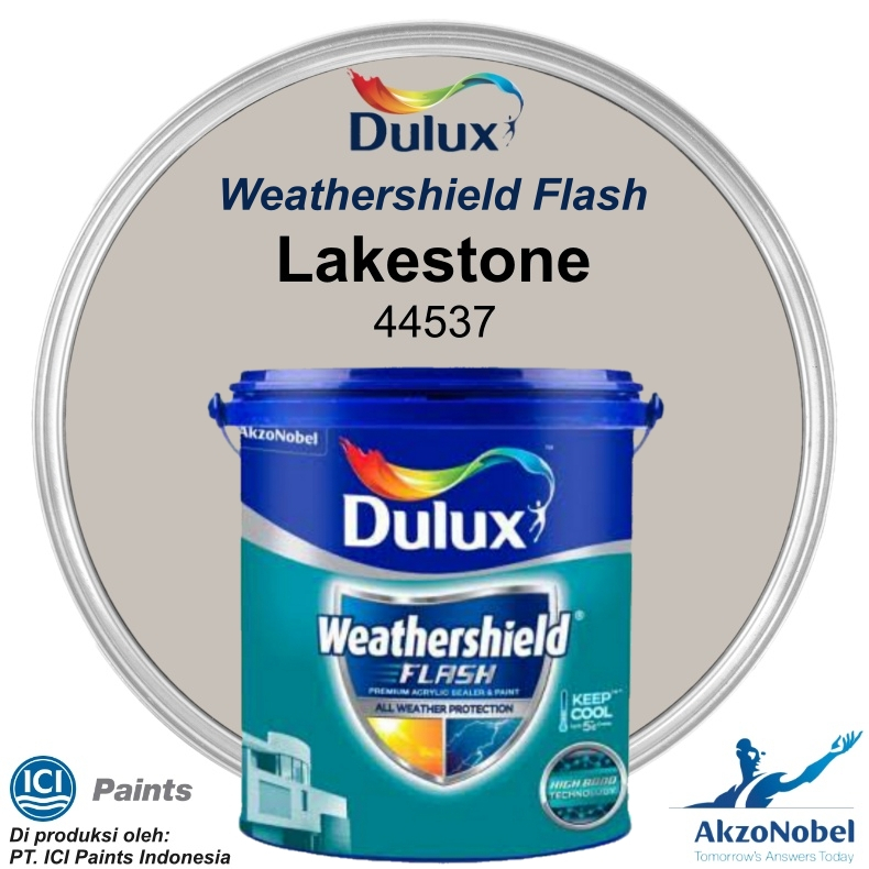 CAT DULUX WEATHERSHIELD FLASH 20 LT - LAKESTONE 44537