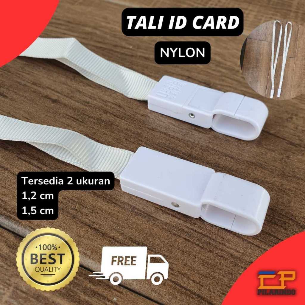 

Tali Lanyard Id Card Name tag Nylon Murah