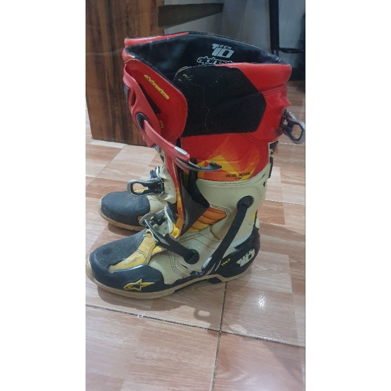 Sepatu Alpinestar tech10 Indiana Polis limited edition,