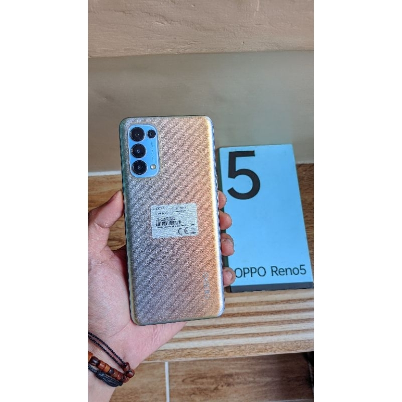 Oppo Reno 5 Ram 8/128 fullset (second)