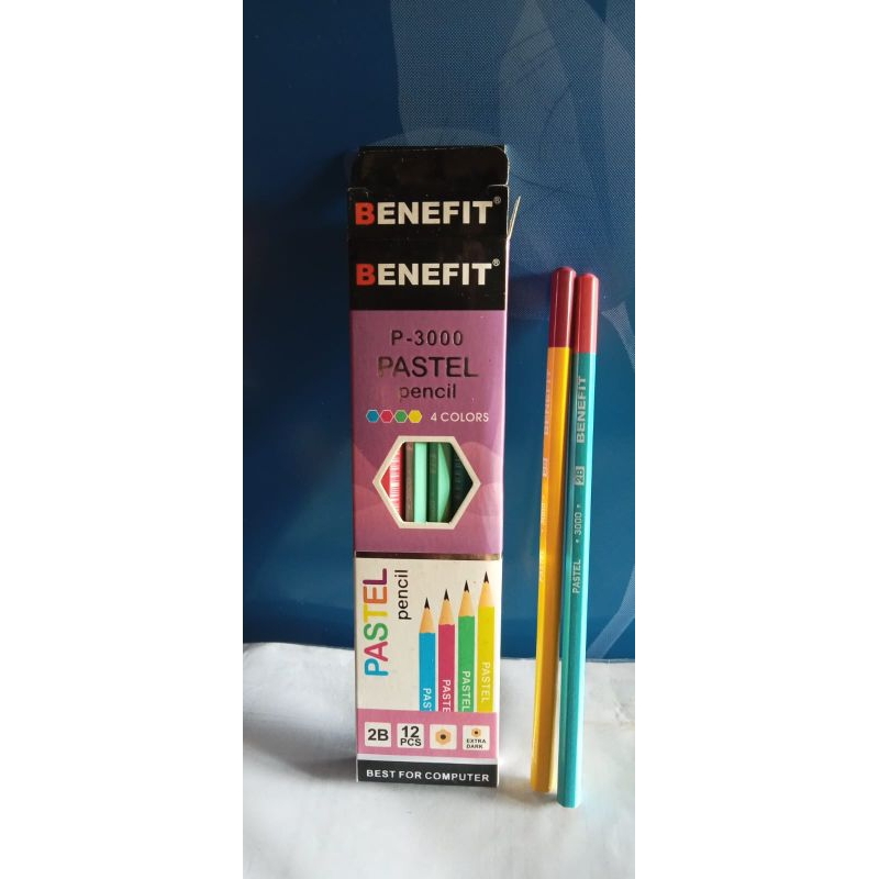 

PASTEL PENCILS P-3000 1 pak isi 12 Pcs