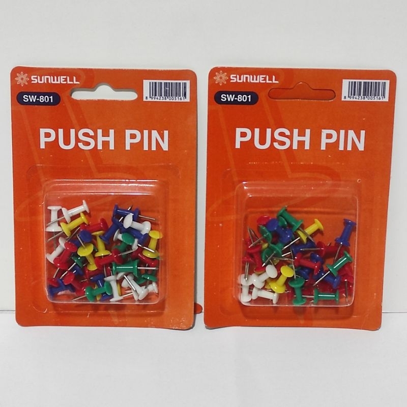 

Push Pin Color - Push Pin Colors - Paku Papan Dekorasi - Paku Papan Poster - Paku Papan Pengumuman - Paku Papan Motif Warna Warni