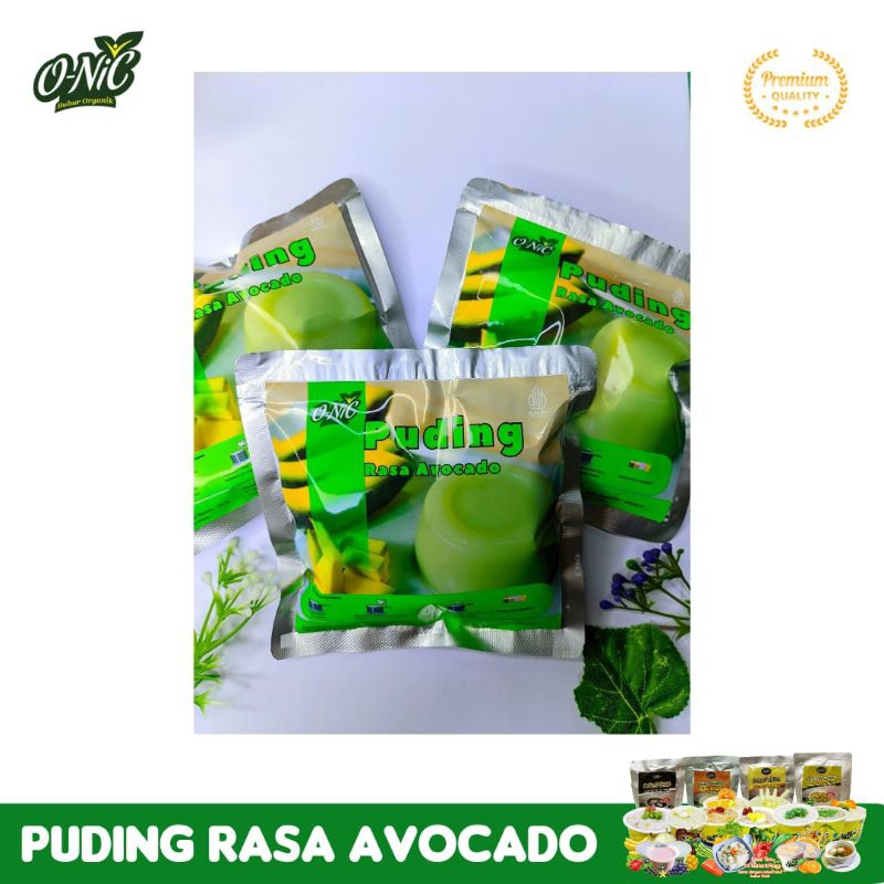 

Puding Onic Rasa Avocado