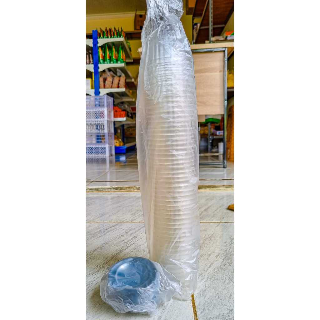 CUP PUDING + TUTUP POLOS CUP AGER 120 ML