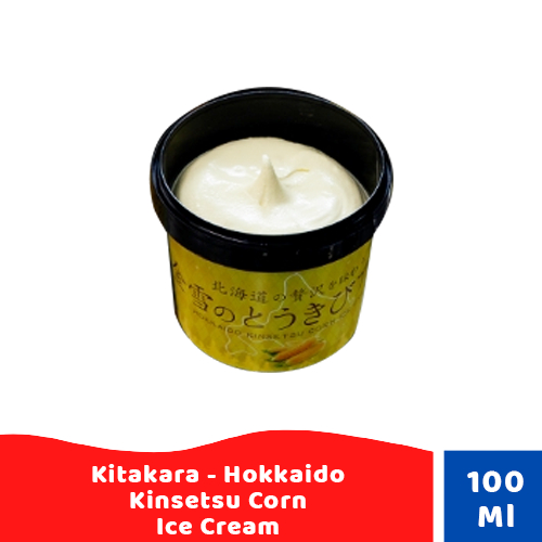 

Kitakara Hokkaido Milk - Hokkaido Kinsetsu Corn Ice Cream/Es Krim /Rasa Jagung