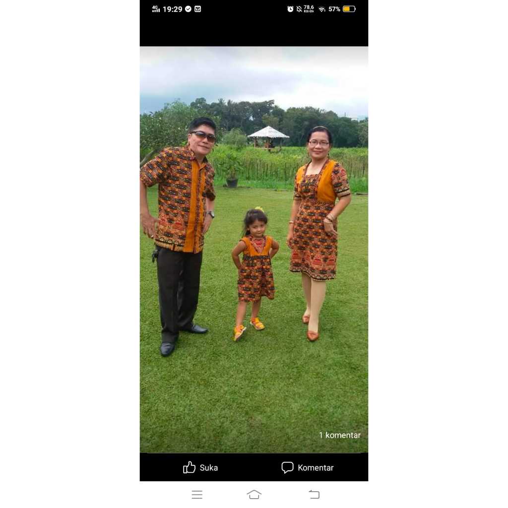 BAKAL KAIN BATIK BATAK | BATIK ETNIK GORGA SPECIAL EDITION | BATIK COUPLE SARIMBIT GIDEON GORGA