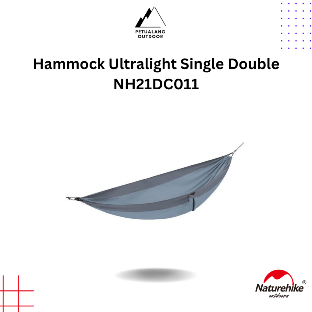 Naturehike Hammock Nh21DC011 Single Double 2P Super Light Upgrade