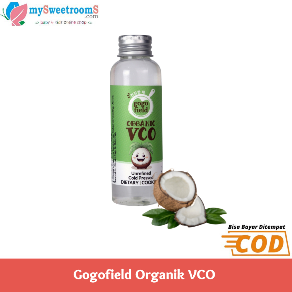 

Gogofield Organic Virgin Coconut Oil VCO Minyak Kelapa Organik 100ML