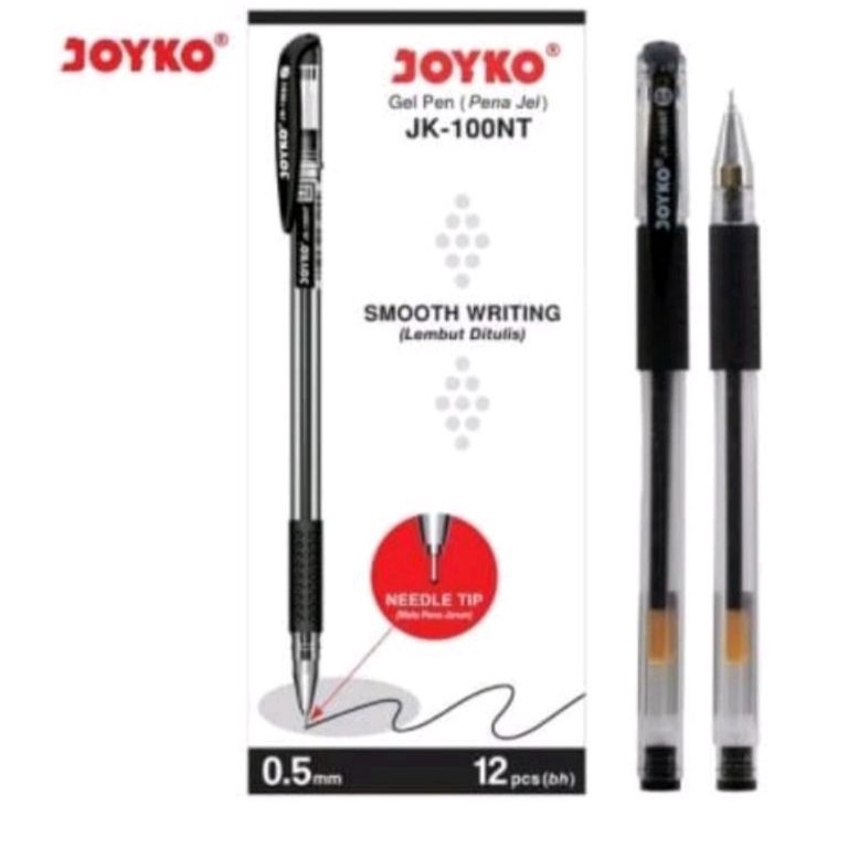 

ART P62D Pulpen Gell Joyko Jk1Jk1NT 5mm 1pak12pcs