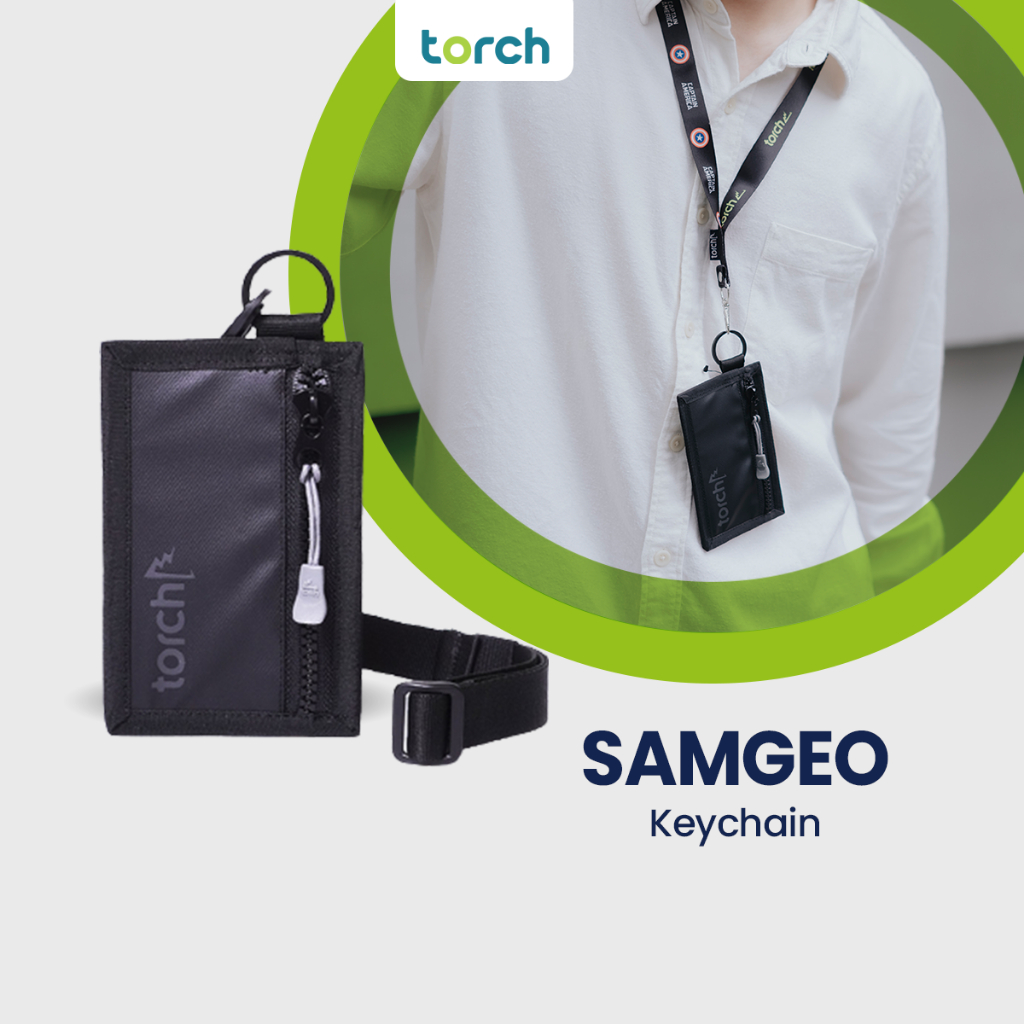 TORCH Samgeo Dompet Gantung Koin Uang Gantungan Kunci Anti Air - Hanging Wallet Key Chain