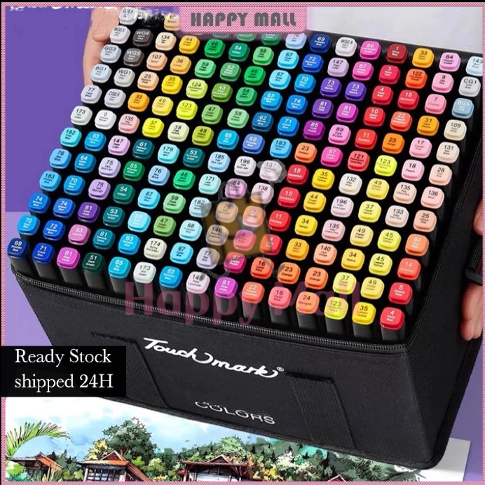 

ART V2F LOWESTPRICECOD Touch 1236486812 Warna Sketsa Spidol Umum General Marker Set Animation Markers Twin Market Set Spidol