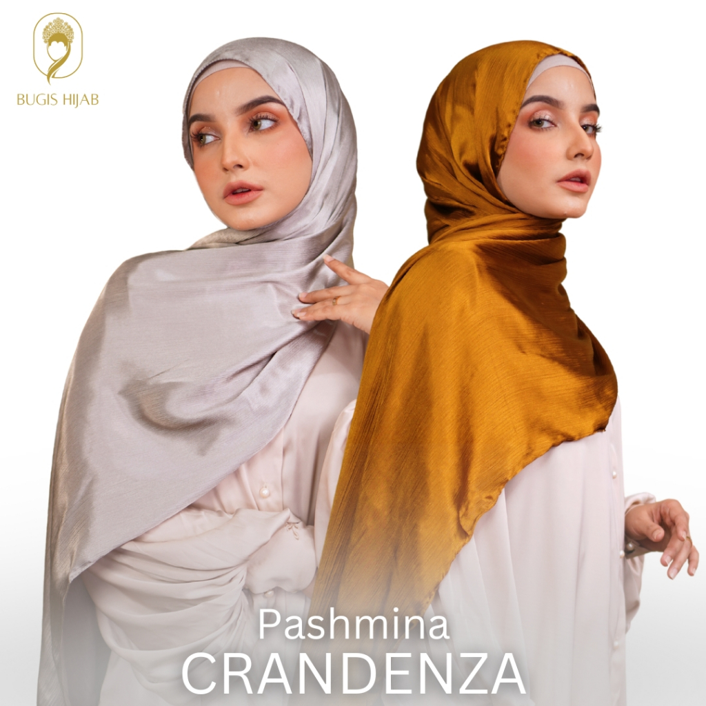 Bugis Hijab - Kerudung Pashmina Silk Cradenza - Hijab Pashmina