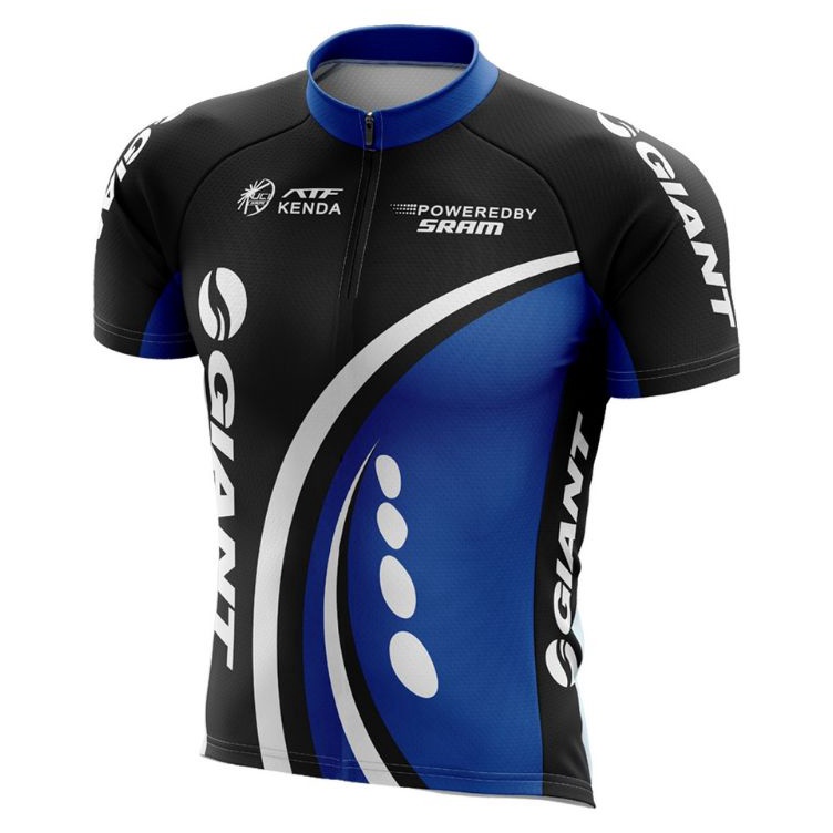 Jersey Sepeda Kaos Sepeda GIANT Roadbike MTB Lengan Pendek